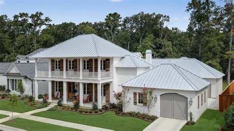 house with white metal roof|residential white metal roof.